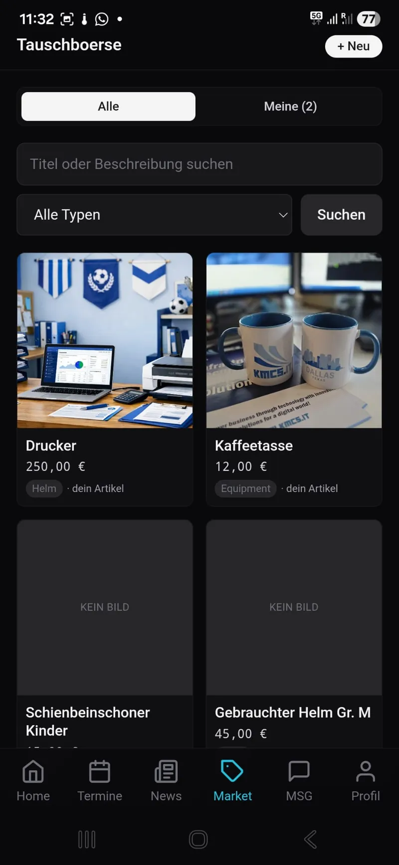 KMCS Total Club Manager App – Screenshot 4