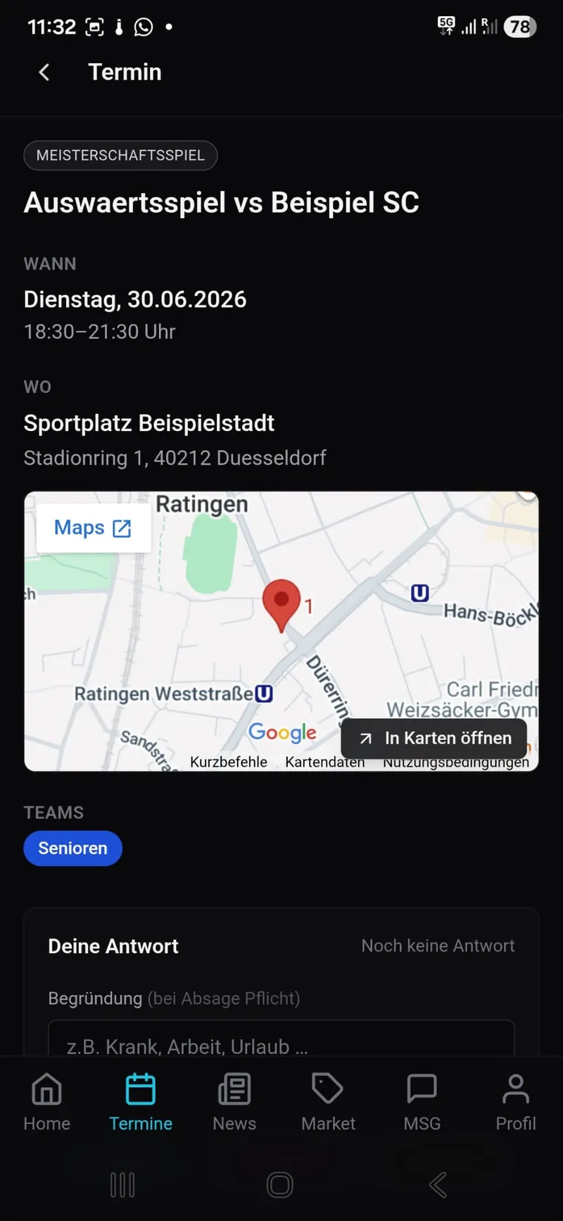 KMCS Total Club Manager App – Screenshot 6